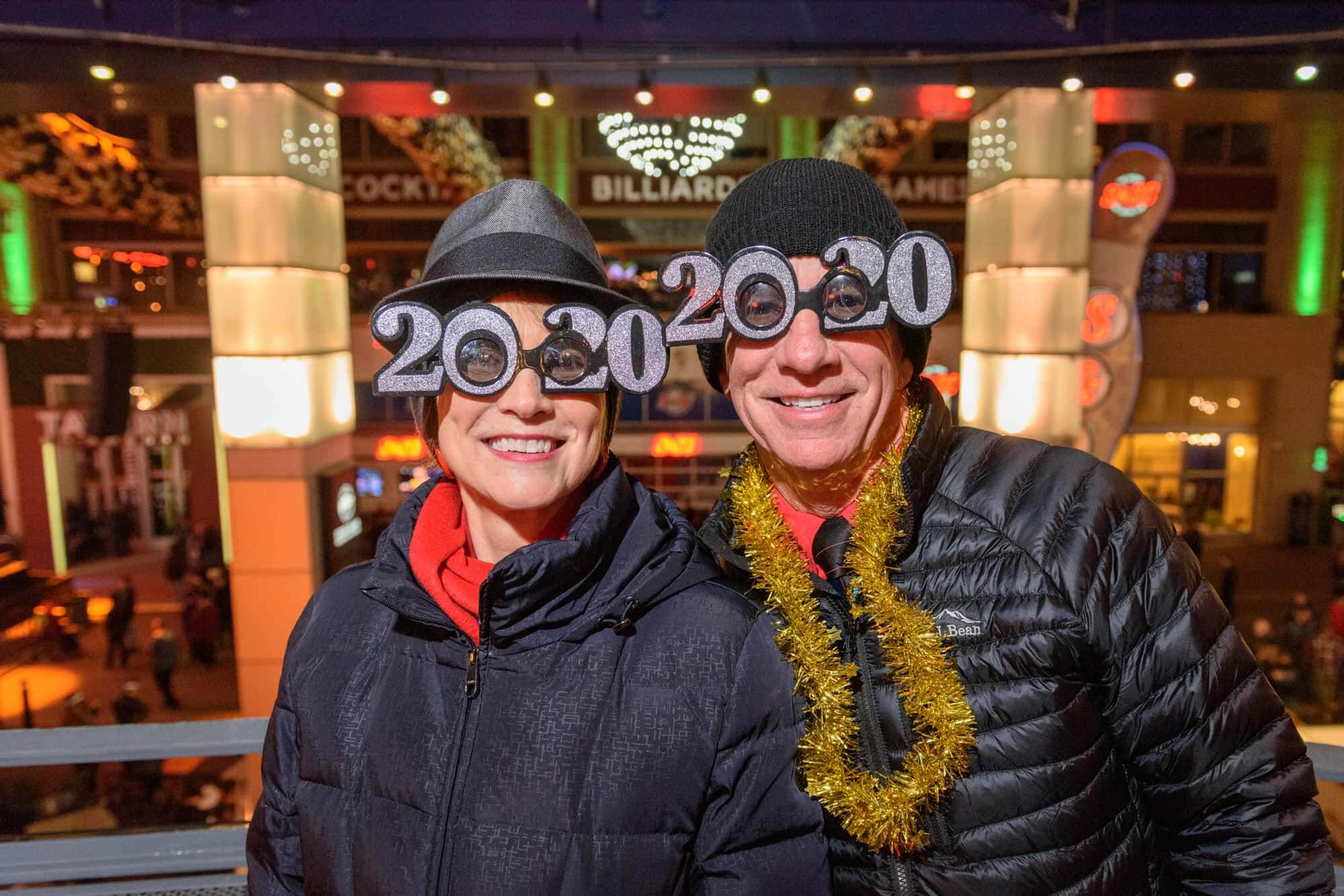The New Year’s Eve celebration at Fourth Street Live!, Tuesday Dec. 31, 2019 in Louisville, Ky. (Photo by Brian Bohannon)